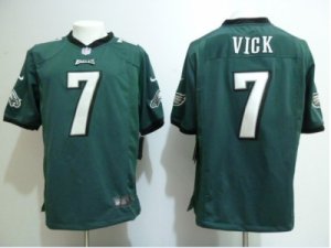 Nike philadelphia eagles #7 vick green Game Jerseys