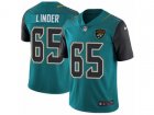 Nike Jacksonville Jaguars #65 Brandon Linder Vapor Untouchable Limited Teal Green Team Color NFL Jersey
