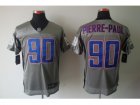 Nike NFL New York Giants #90 Jason Pierre-Paul Grey Jerseys[Shadow Elite]