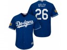 Mens Los Angeles Dodgers #26 Chase Utley 2017 Spring Training Cool Base Stitched MLB Jersey