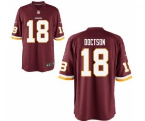 Men\'s Nike Washington Redskins #18 Josh Doctson Game Red Team Color NFL Jersey