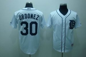 mlb detroit tigers #30 ordonez white