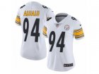 Women Nike Pittsburgh Steelers #94 Tyson Alualu Vapor Untouchable Limited White NFL Jersey