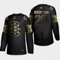 Bruins #20 Joakim Nordstrom Black Gold Adidas Jersey