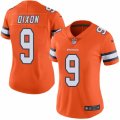 Women's Nike Denver Broncos #9 Riley Dixon Limited Orange Rush NFL Jersey