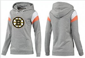 NHL Women Boston Bruins Logo Pullover Hoodie 19