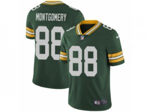 Mens Nike Green Bay Packers #88 Ty Montgomery Vapor Untouchable Limited Green Team Color NFL Jersey