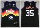 Suns #35 Kevin Durant Black Nike City Edition Swingman Jersey