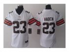 Nike women jerseys cleveland browns #23 joe haden white