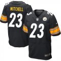 Nike Pittsburgh Steelers #23 Mike Mitchell Black jerseys(Elite)