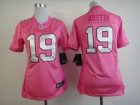 Nike Women Dallas cowboys #19 Miles Austin Pink Jerseys[love s]