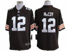 Nike NFL cleveland browns #12 colt mccoy brown Game Jerseys