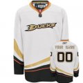 Customized Anaheim Ducks Jersey White Road Man Hockey Jersey