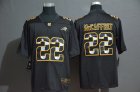 Nike Panthers #22 Christian McCaffrey Black Jesus Faith Edition Limited Jersey