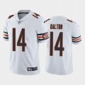 Mens Chicago Bears #14 Andy Dalton White Vapor untouchable Limited