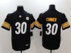 Nike Steelers #30 James Conner Black Vapor Untouchable Player Limited Jersey