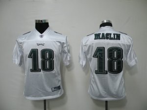 youth Philadelphia Eagles #18 Maclin White