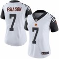 Women's Nike Cincinnati Bengals #7 Boomer Esiason Limited White Rush NFL Jersey