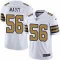 Youth Nike New Orleans Saints #56 Michael Mauti Limited White Rush NFL Jersey