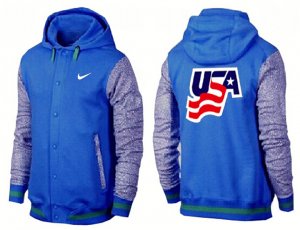 NHL Team USA Olympic Logo Pullover Hoodie 13