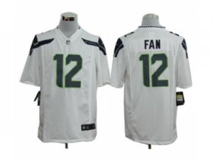 Nike NFL seattle seahawks #12 fan white Game Jerseys