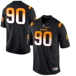 Arizona State Sun Devis (ASU) Will Sutton # 90 College Jerseys black