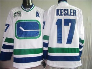 Vancouver Canucks #17 kesler White[3rd 40th]