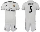 2018-19 Real Madrid 5 VARANE Home Soccer Jersey