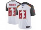 Mens Nike Tampa Bay Buccaneers #63 Lee Roy Selmon Vapor Untouchable Limited White NFL Jersey