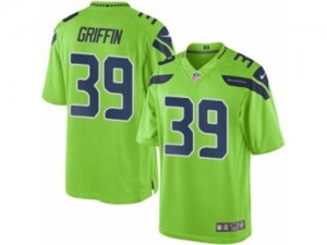 Mens Nike Seattle Seahawks #39 Shaquill Griffin Limited Green Rush NFL Jersey