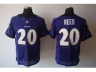 Nike baltimore ravens #20 reed purple Elite jerseys