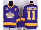 nhl jerseys los angeles kings #11 kopitar purple2012 stanley cup champions