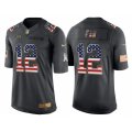 Men Seattle Seahawks #12 12th Fan Anthracite Salute to Service USA Flag Fashion Jersey