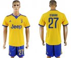 2017-18 Juventus 27 STURARO Away Soccer Jersey