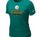 Women Pittsburgh Steelers L.Green T-Shirt