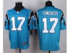 Nike Carolina Panthers #17 Devin Funchess blue Team Color Jerseys(Elite)