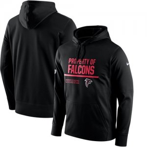 Men\'s Atlanta Falcons Nike Black Circuit Property Of Performance Pullover Hoodie