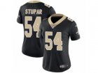 Women Nike New Orleans Saints #54 Nate Stupar Vapor Untouchable Limited Black Team Color NFL Jersey
