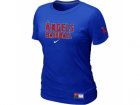 women Los Angeles of Anaheim Nike Blue Short Sleeve Practice T-Shirt