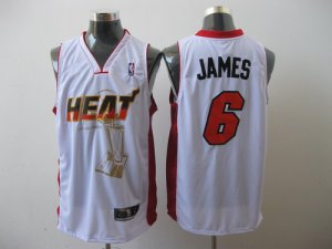 nba miami heat #6 james white[2011 finals memorial edition]