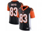 Nike Cincinnati Bengals #83 Tyler Boyd Vapor Untouchable Limited Black Team Color NFL Jersey