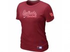 Women St. Louis Cardinals Nike Red Short Sleeve Practice T-Shirt