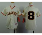 Youth mlb jerseys san francisco giants #8 pence cream