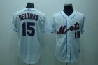 mlb new york mets #15 beltran white[cool base]