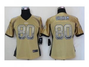 nike women nfl jerseys new orleans saints #80 graham gold[Elite drift fashion]