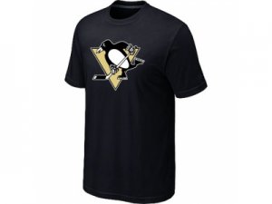 NHL Pittsburgh Penguins Big & Tall Logo Black T-Shirt