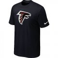 Atlanta Falcons Sideline Legend Authentic Logo T-Shirt Black