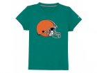 nike cleveland browns sideline legend authentic logo youth T-Shirt green