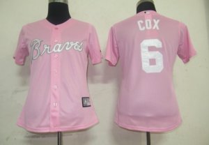 MLB Women Jerseys St.Louis Cardinals #6 Cox Pink