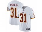 Mens Nike Washington Redskins #31 Fabian Moreau Vapor Untouchable Limited White NFL Jersey